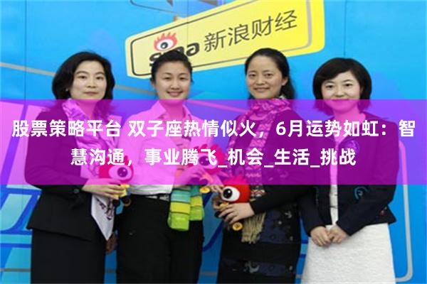 股票策略平台 双子座热情似火，6月运势如虹：智慧沟通，事业腾飞_机会_生活_挑战